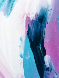 Abstrakter Blau-Purpur Fluss