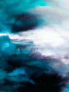 Tiefes Ozeanblau