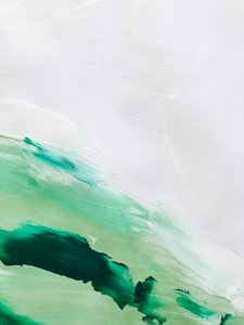 Grüner Fluss Abstrakt