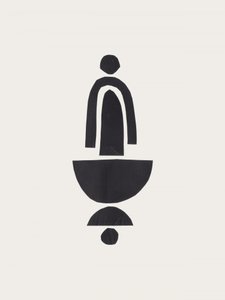 Minimale Schwarze Komposition von Ejaaz Haniff