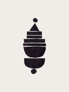 Minimalistischer geometrischer Stapel von Ejaaz Haniff