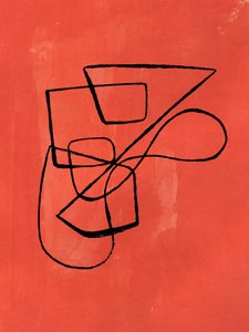 Moderne Korallenabstraktion von Ejaaz Haniff