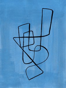 Moderne geometrische Linien von Ejaaz Haniff