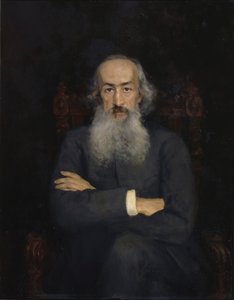 Porträt des Historikers Konstantin Nikolajewitsch Bestuschew-Rjumin 1829-1897, 1889