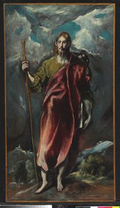 Der heilige Jakobus der Ältere von El Greco