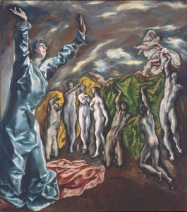 Die Vision des Heiligen Johannes von El Greco