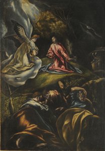 Jesus im Garten der Oliven von El (1541 1614) Greco