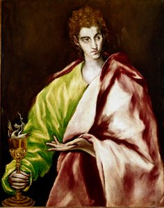 Der Apostel Johannes der Evangelist von El Greco