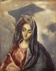 Die Madonna, ca. 1600 von El Domenico (after) Greco