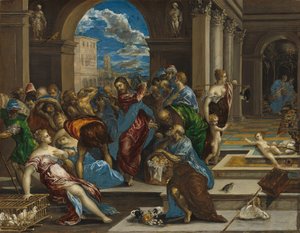 Christus reinigt den Tempel