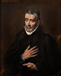 Porträt von Juan de Ávila von El Greco