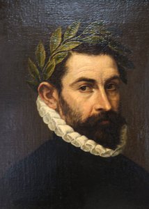 Porträt des Dichters Alonso de Ercilla y Zúñiga von El Greco