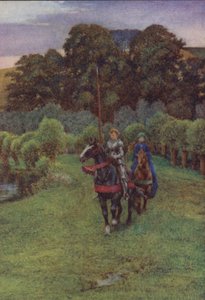 Illustration für Idylls Of The King von Alfred Lord Tennyson