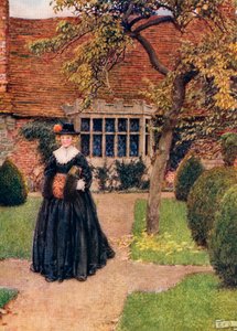 Illustration zum Gedicht The Poetry of Dress von Herrick, aus dem Buch 
