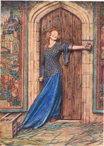 Kate Barless: Die Tragödie des Königs: Und keine Barriere außer meinem Arm hatte ich von Eleanor Fortescue Brickdale