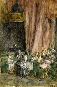 Proben, ca. 1912 von Eleanor Fortescue Brickdale