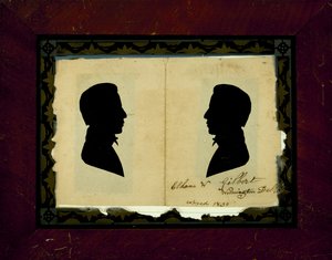 Enthüllte Silhouetten eines Mannes von Elhana W. Gilbert