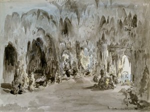 Die Grotte in Painshill von Elias Martin