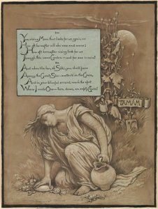 (Illustration für das Rubáiyát des Omar Khayyám) In memoriam von Elihu Vedder