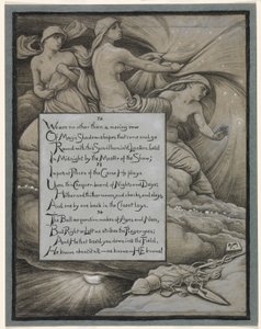 (Illustration für Rubáiyát von Omar Khayyám) Die Schicksale sammeln die Sterne