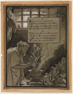(Illustration für Rubáiyát von Omar Khayyám) Die vergebliche Jagd von Elihu Vedder