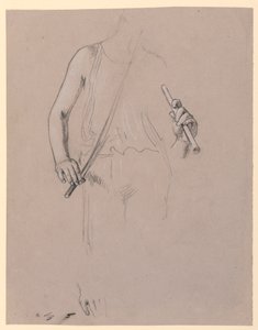 Figurenstudie: Kostümierter Mann