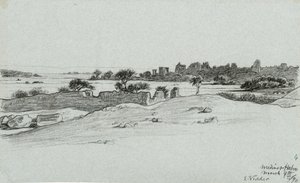 Aus 30 Zeichnungen der Nilreise: Medine & Haboo