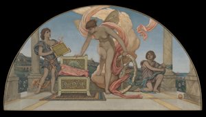 Göttin des Glücks, bleib bei uns von Elihu Vedder