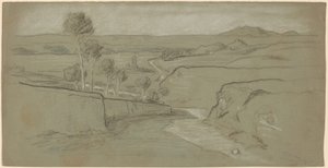 Römische Landschaft von Elihu Vedder
