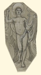 Studie für Apollo von Elihu Vedder