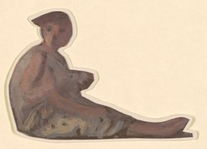 Studie für "Griechische Mädchen beim Baden"