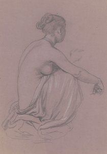 Studie für Griechische Mädchen beim Baden, ca. 1872