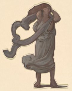 Studie für Griechische Mädchen beim Baden, ca. 1872