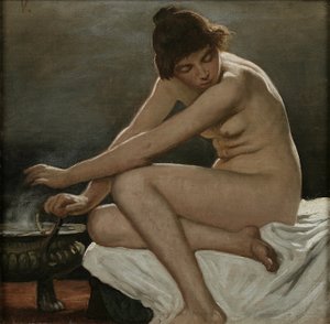 Studie für La Strega, die Hexe