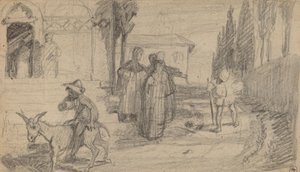 Das Gleichnis vom Müller und dem Esel, ca. 1859