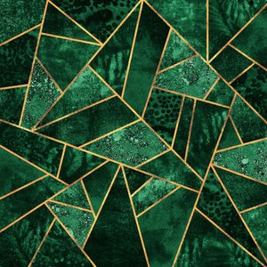Smaragd-Goldene Geometrie