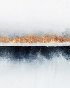 Goldener Horizont Abstrakt