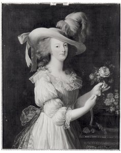 Kopie eines Porträts von Marie-Antoinette (1755-93) nach 1783