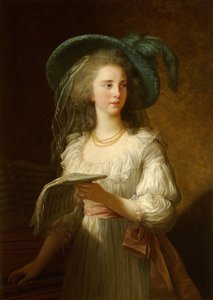 Martine-Gabrielle-Yoland de Polastron (1745–1793), Herzogin von Polignac von Élisabeth Louise Vigée Le Brun