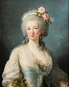 Vermutetes Porträt von Jeanne de Valois-Saint-Rémy von Élisabeth Louise Vigée Le Brun