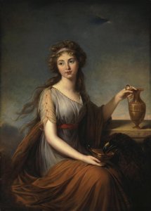 Porträt von Anna Pitt als Hebe