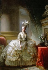 Erzherzogin Marie Antoinette, Königin von Frankreich von Elisabeth Louise Vigee Lebrun
