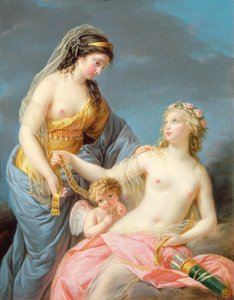 Porträt von Emma Hart als Sibylle