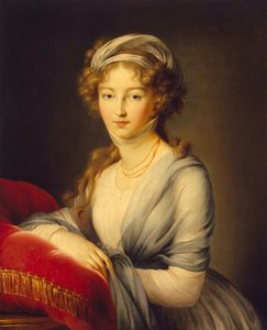 Porträt von Kaiserin Elisabeth Alexejewna, Prinzessin Louise von Baden 1779-1826, 1798