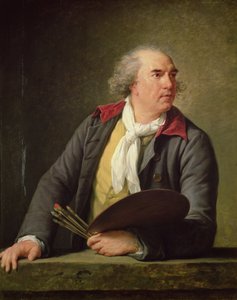 Porträt von Hubert Robert (1733-1808), 1788