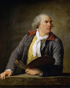 Porträt von Hubert Robert 1733-1808, 1788