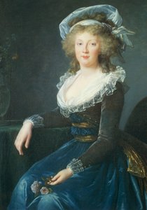 Porträt von Maria Teresa von Bourbon-Neapel von Elisabeth Louise Vigee Lebrun