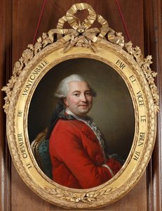 Porträt von Robert Benêt de Montcarville, 1698-1771, ca. 1770