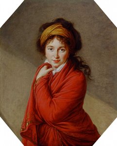 Porträt von Varvara Nikolajewna Golowina 1766-1821, geb. Golizyna, 1797-1799