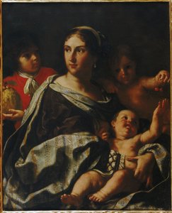 Porträt von Anna Maria Ranuzzi als Allegorie der Nächstenliebe